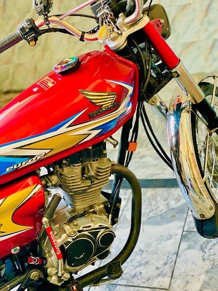 Honda 125cc for sale condition new full decorated 10