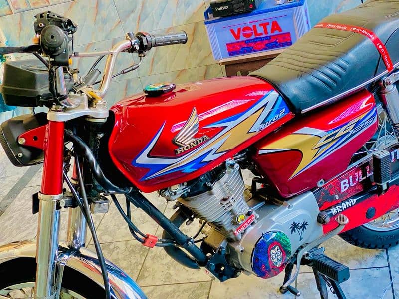 Honda 125cc for sale condition new full decorated 14