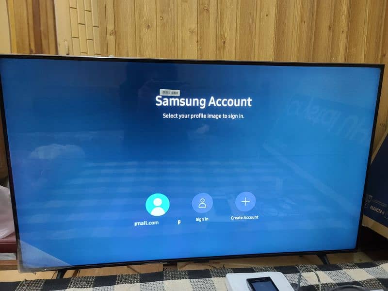SAMSUNG 43" 4K TV Smart TV LED TV 5