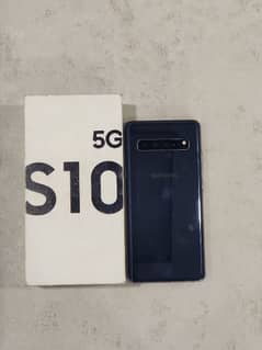 Samsung Galaxy S10 5G PTA Approved 512gb With Box Black Color
