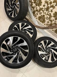 Honda civic Turbo Alloy Rims and Tyres