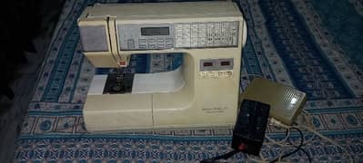 sewing machine janome sensor craft 7300 model. silai machine 0