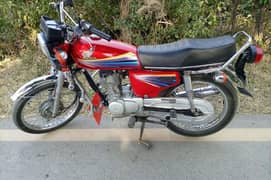 Honda bike 125cc 2010 model=0322=0207=199