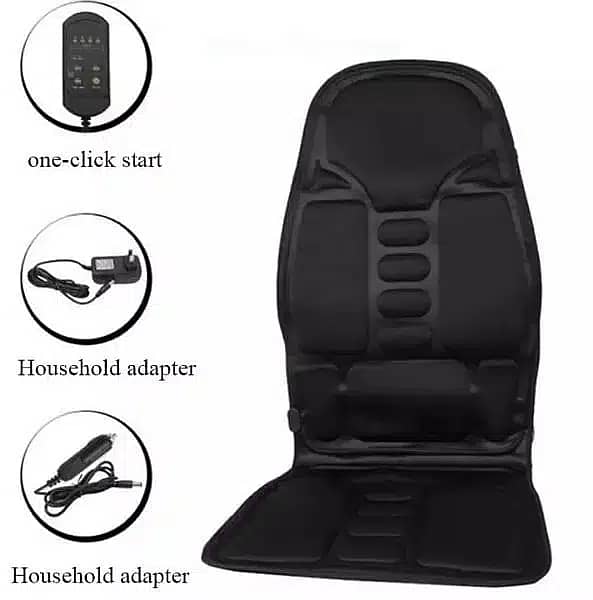 Car Home Office Full Body Massager Cushion Back Neck Massage Chair 1