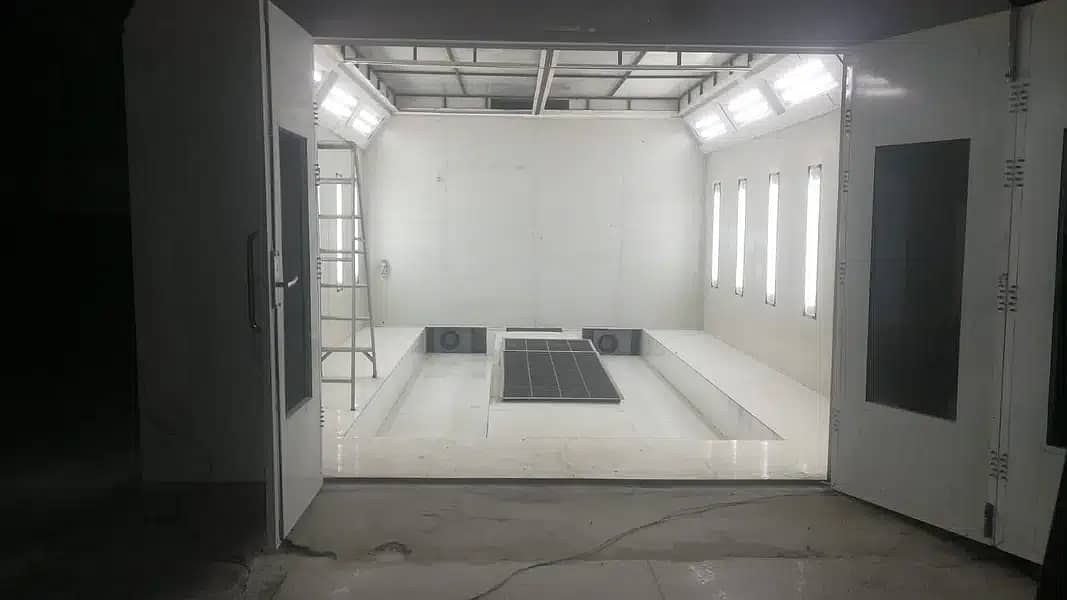 Car paint booth Pakistan's no 1 Paint Booth 1