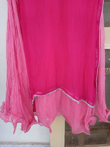 Pink frock 2pc 5