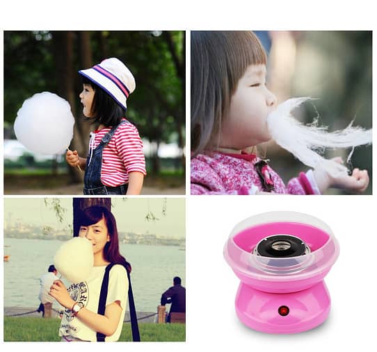 Cotton Candy Maker machine Electric Sweet Sugar Floss Gift COD 1