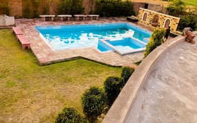 swimming pool farm house available for eid enjoy with family frnds co