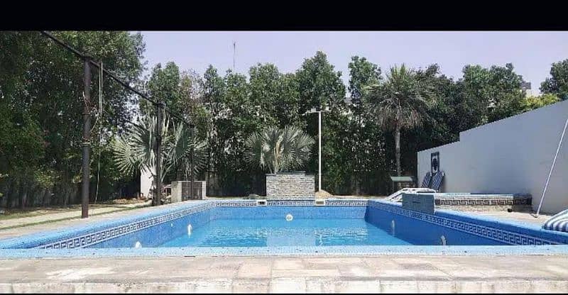 Farm house swimming pool available for e enjoy with family frnds coupl 17