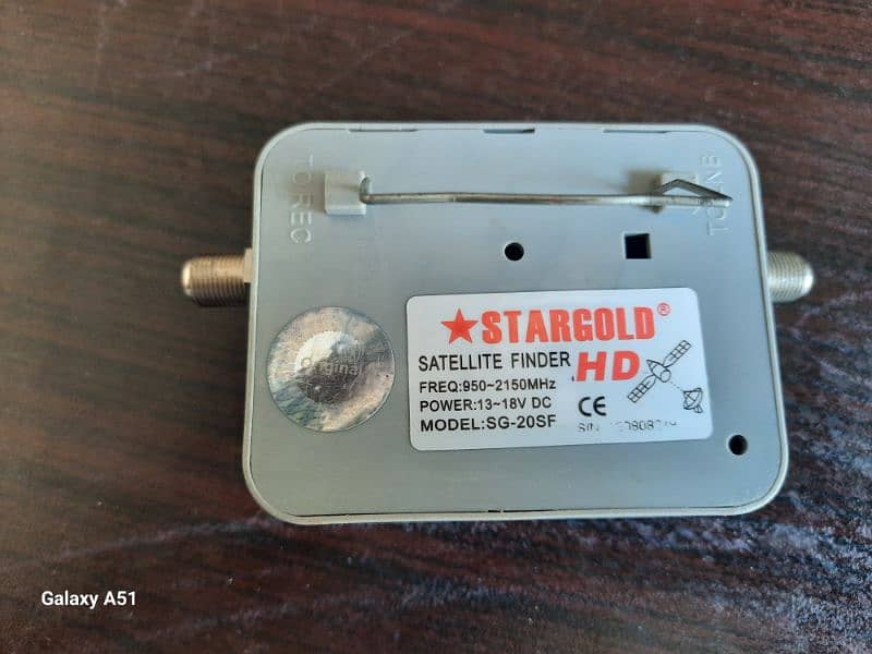 Satalite signal Finder quick setting device. orignal brand star gold 3