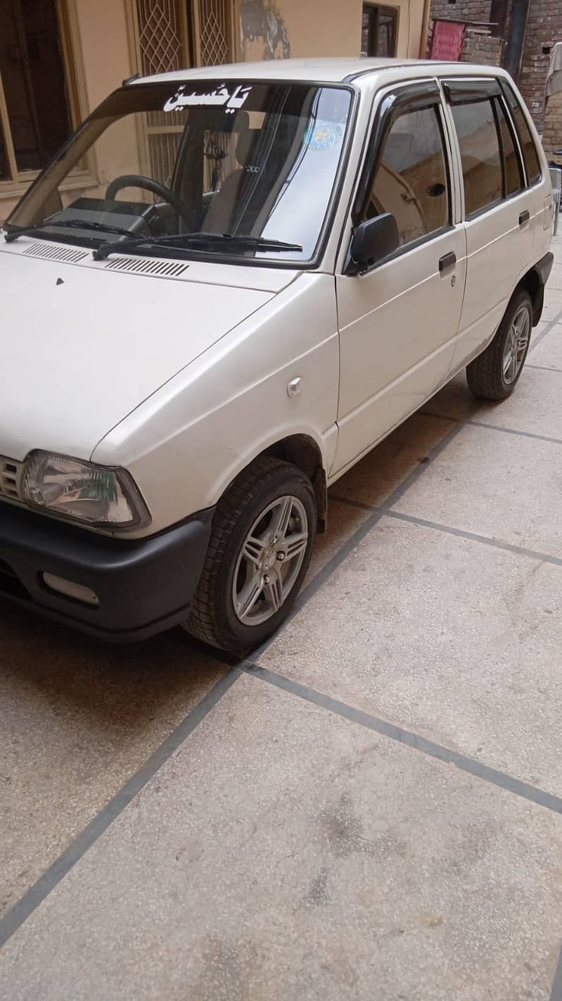 Suzuki Mehran Vxr Ac  Cng Arim Lahore number v good condition 4