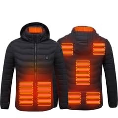 New Heated Jacket Coat USB Electric Jacket Cotton Coat Heater Thermal