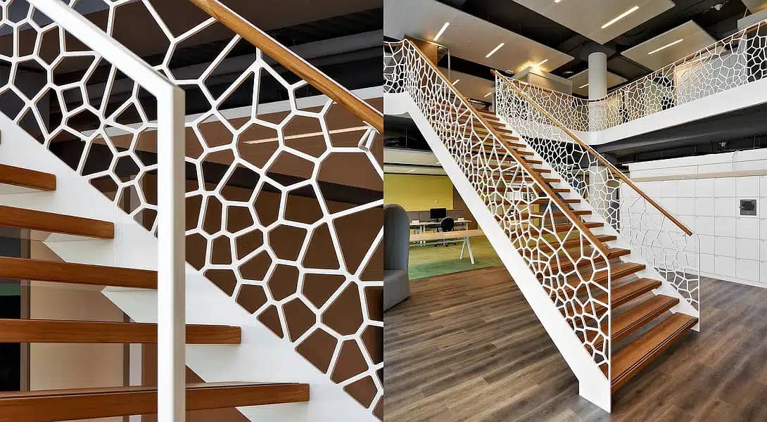 CNC railing for stairs&balcony/grill/railing/terrace 5
