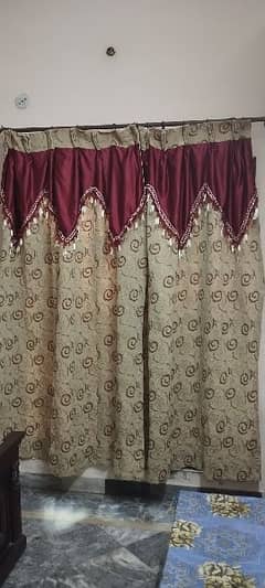 2 Pare of beautiful curtains 03334914125.03214165691