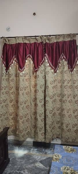 2 Pare of beautiful curtains 03334914125.03214165691 1