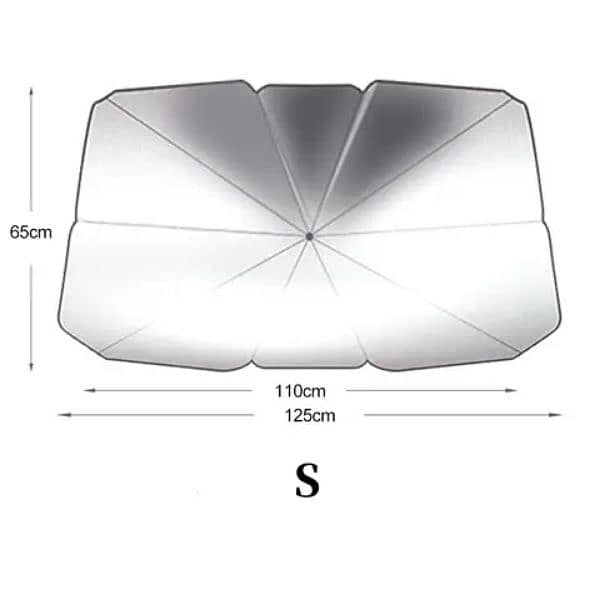 Alfa Car Windshield Sunshade foldable umbrella 3