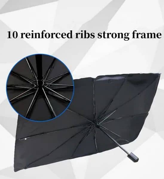 Alfa Car Windshield Sunshade foldable umbrella 5