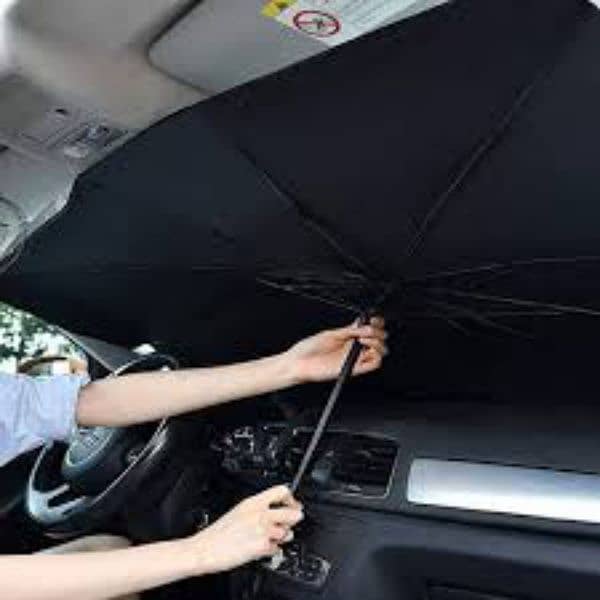 Alfa Car Windshield Sunshade foldable umbrella 9