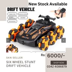 New Stock (Six Wheels Hand Gesture & Remote Control Stunt Car 0