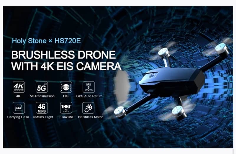 Holy Stone HS720e Foldable GPS Drone with 4K UHD Camera 9