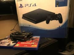 PS4 Slim 500Gb With 2 Games