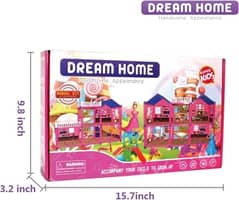 BABY DREAM HOUSE BRIEFCASE WITH ACCESSORIES