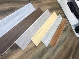 Wallpaper / Vinyl Flooring / WPC Fluted Panel / Wooden Floor 11