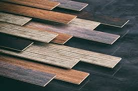 Wallpaper / Vinyl Flooring / WPC Fluted Panel / Wooden Floor 12