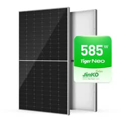 Jinko N-Type 585 watts | Tiger NEO 72HL4 Monofacial