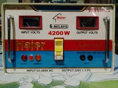Haier Automatic voltage stabilizer