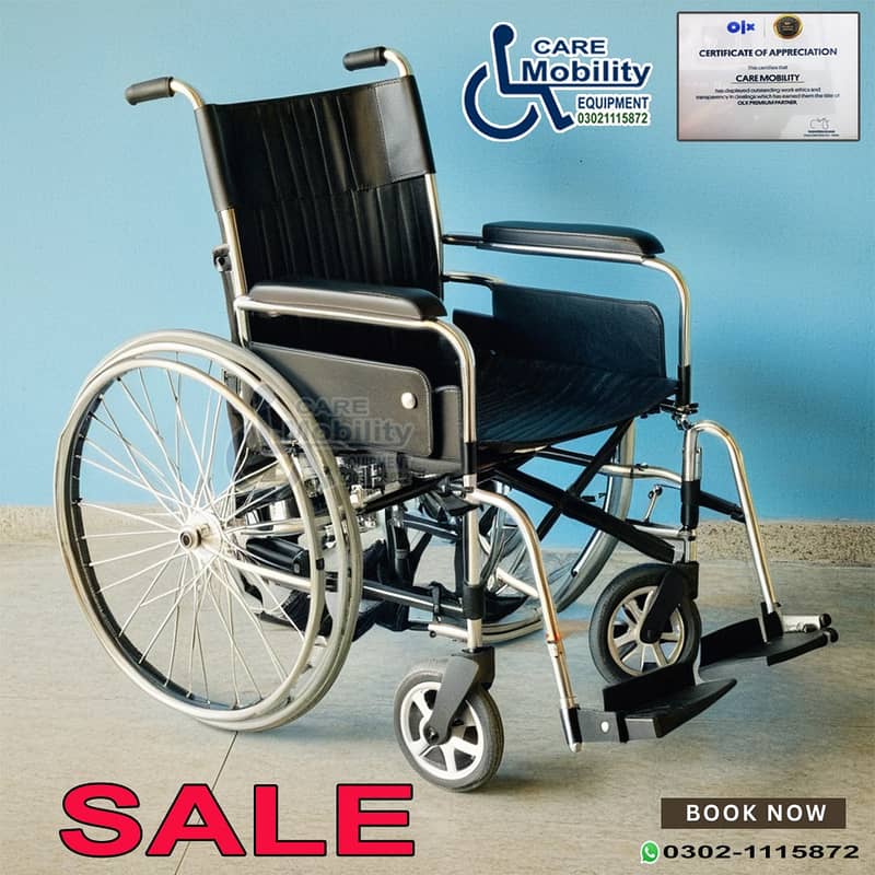 UK Import Patient Wheelchair/Medical Wheelchair/Folding Wheelchair 1