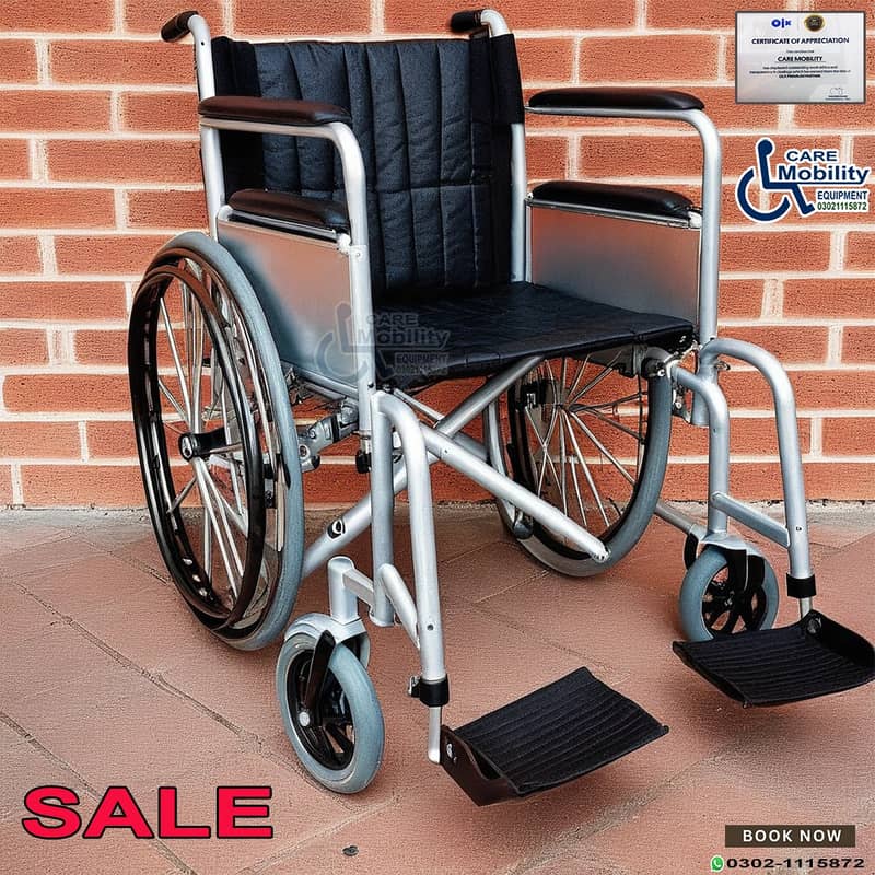 UK Import Patient Wheelchair/Medical Wheelchair/Folding Wheelchair 2