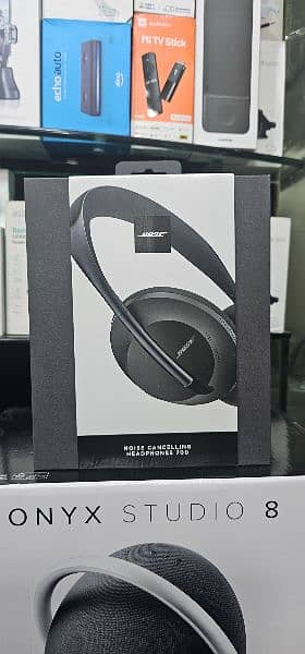 700 Noise Canceling Bluetooth Over-Ear Wireless Headphones Black 0