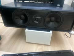 BIC Center Speaker & Samsung  soundbar with wireless Subwoofer