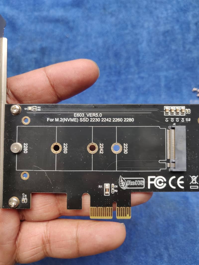Mailiya M. 2 PCIe to PCIe 3.0 x1 Adapter - Support NVMe/AHCI PCIe M. 2 S 6