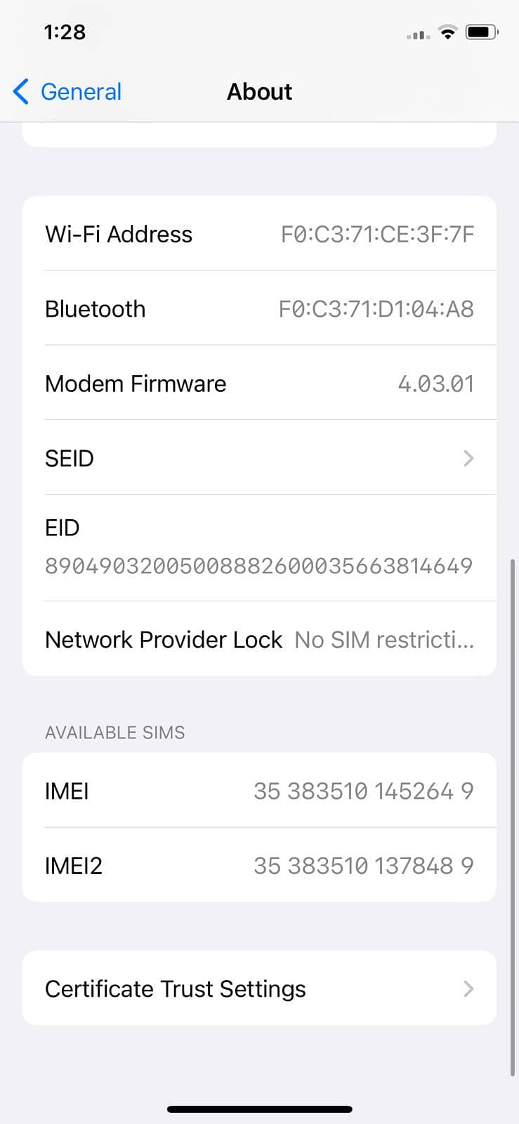 Apple iPhone 11 Pro Mid Night Green   (Physical + E sim) Both Sims PTA 3