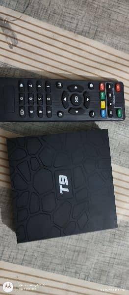 T9 android tv box 4/64 best for big display multi apps install able 1