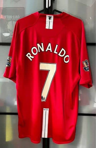 Manchester united 2008 Retro Shirt Ronaldo 7 0