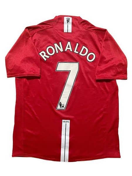 Manchester united 2008 Retro Shirt Ronaldo 7 2