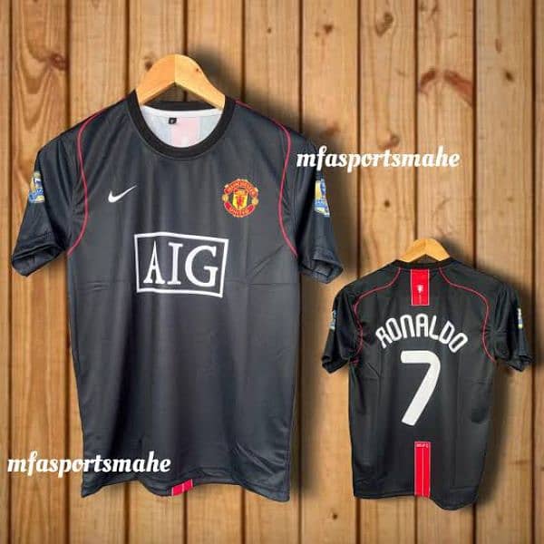 Manchester united 2008 Retro Shirt Ronaldo 7 3