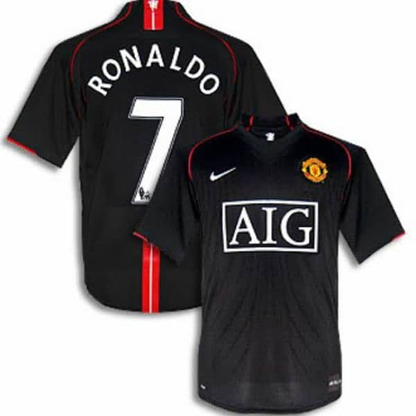 Manchester united 2008 Retro Shirt Ronaldo 7 12