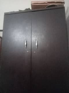 2 Door Almari of wood for sale 03110458214