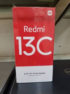 MI Redmi 13C 6gb 128gb Box Packed Official