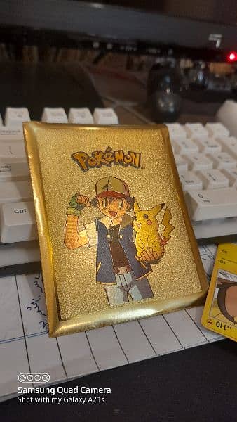 golden legit pokemon cards. . . . pikachu 1