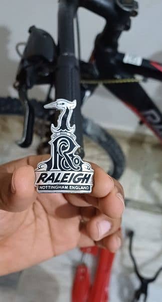 Raleigh imported bicycle frame of aluminum made in england 4