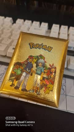 family pack pokemon card bundle of 12 cards golden. .