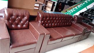 5 seater sofa leather good quality reasonable price 0