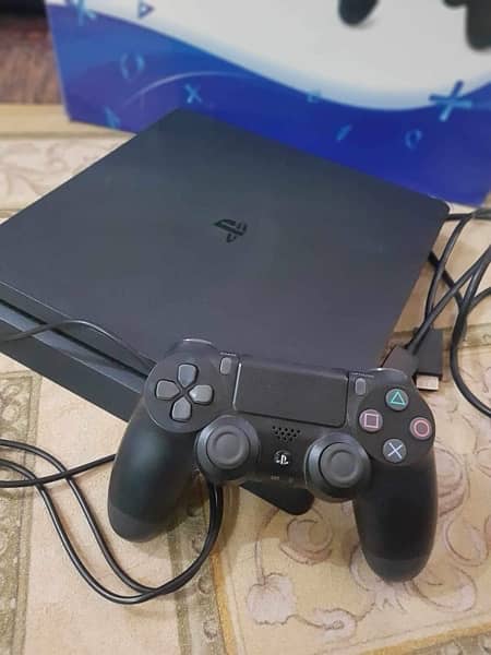 ps4 slim 500gb with complete box and packing 3