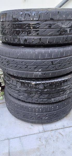 Suzuki Hustler OEM Rims and tyres 165/55R15 3