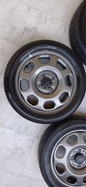 Suzuki Hustler OEM Rims and tyres 165/55R15 10